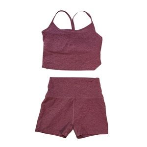 Beyond Yoga Spacedye Tank and Shorts